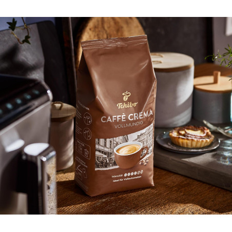 دانه قهوه کافی کرم ولموندیگ 1000 گرمی چیبو