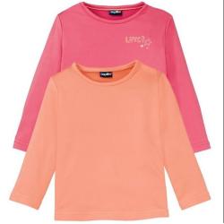 پک 2 عددی تیشرت آستین بلند دخترانه لوپیلو | lupilu