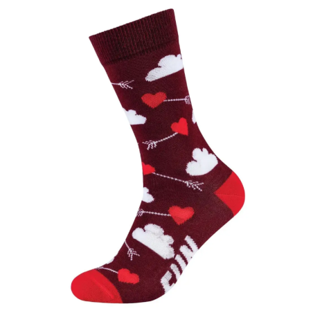 پک 3 عددی جوراب طرح دار ساق بلند زنانه جوراب طرح دار ساق بلند زنانه فون ساکس لیدل | FUN SOCKS