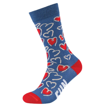 پک 3 عددی جوراب طرح دار ساق بلند زنانه فون ساکس لیدل | FUN SOCKS