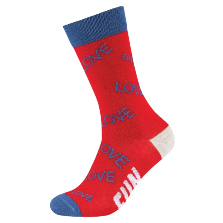 پک 3 عددی جوراب طرح دار ساق بلند زنانه فون ساکس لیدل | FUN SOCKS