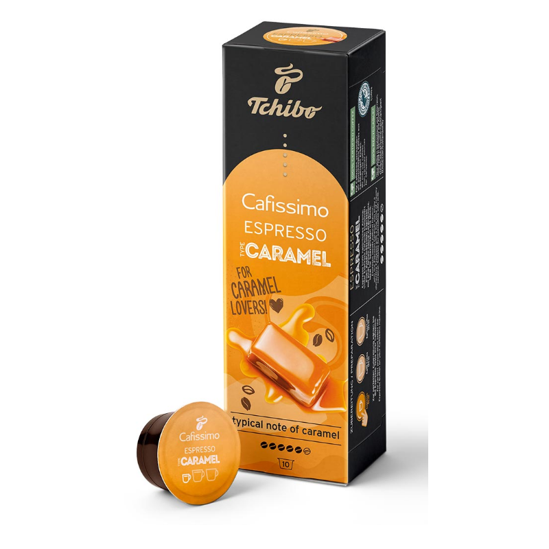 پک 10 عددی کپسول قهوه کافیسیمو چیبو اسپرسو کارامل