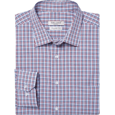 پیراهن چهارخانه آستین بلند مردانه نوبل لیگ | NOBEL LEAGUE