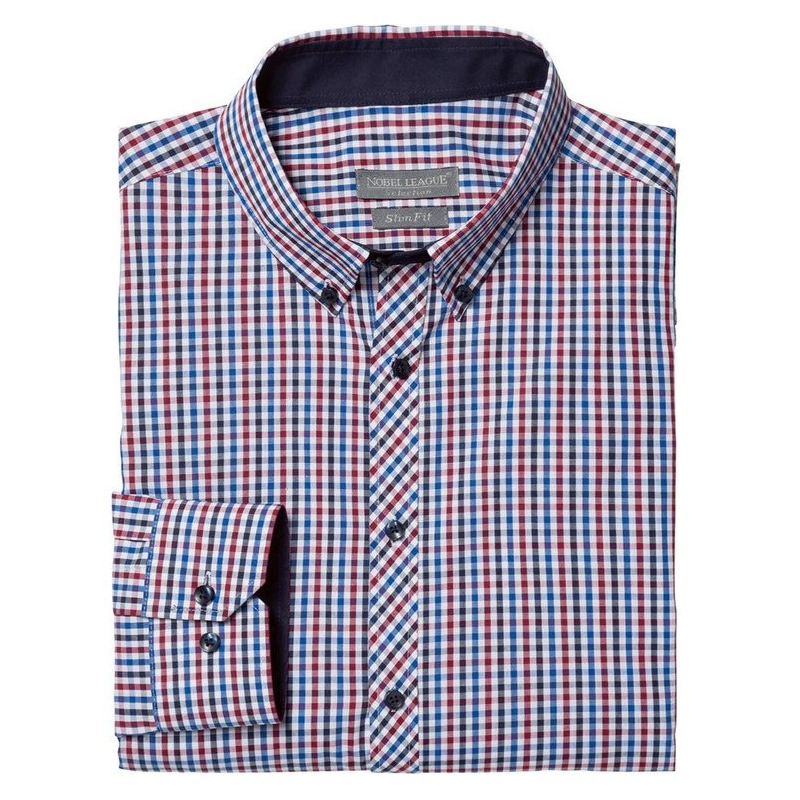 پیراهن چهارخانه آستین بلند مردانه نوبل لیگ | NOBEL LEAGUE