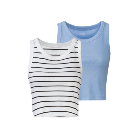 پک 2 عددی کراپ تاپ کبریتی زنانه اسمارا | esmara