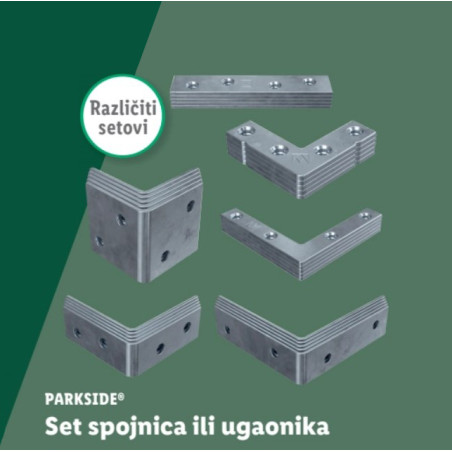 مجموعه 12 عددی براکت عمودی طرح L پارکساید | PARKSIDE