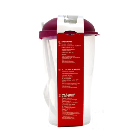 ظرف سوپاپ دار و لانچ باکس به همراه چنگال ارنستو | Ernesto