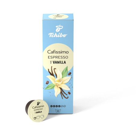 پک 10 عددی کپسول قهوه کافیسیمو اسپرسو وانیل | Tchibo