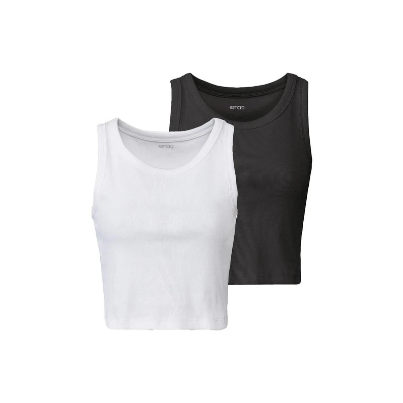 پک 2 عددی تاپ کراپ زنانه اسمارا | فروشگاه اینترنتی همپل لند