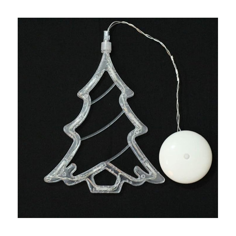 آویز LED تزیینی مدل کاج ملینرا