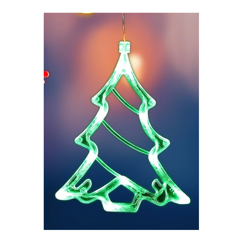 آویز LED تزیینی مدل کاج ملینرا