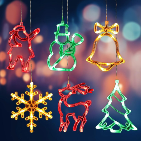 آویز LED تزیینی مدل بابانوئل ملینرا