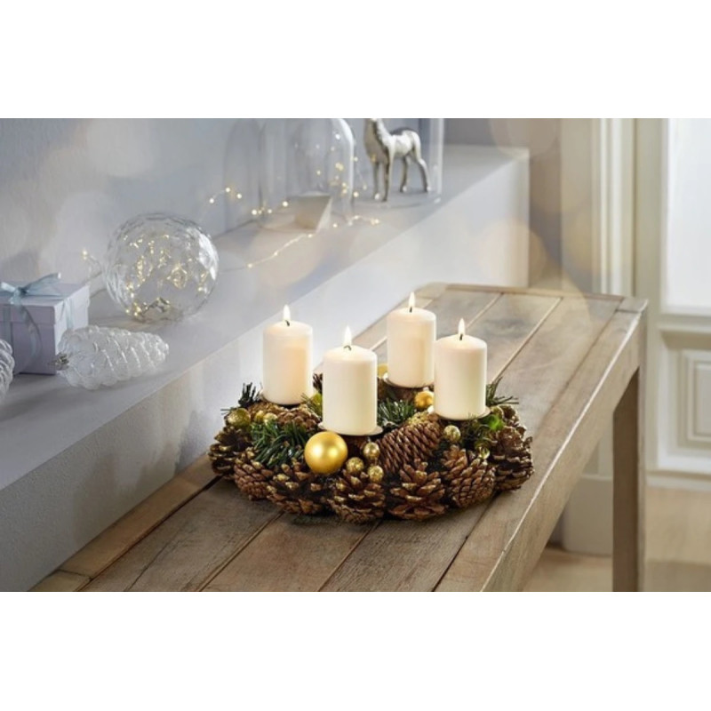 جاشمعی مدل حلقه کاج ملینرا