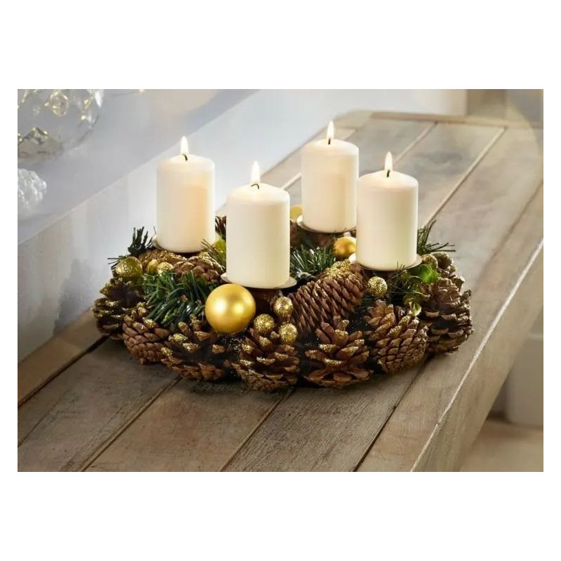 جاشمعی مدل حلقه کاج ملینرا