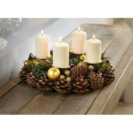 جاشمعی مدل حلقه کاج ملینرا