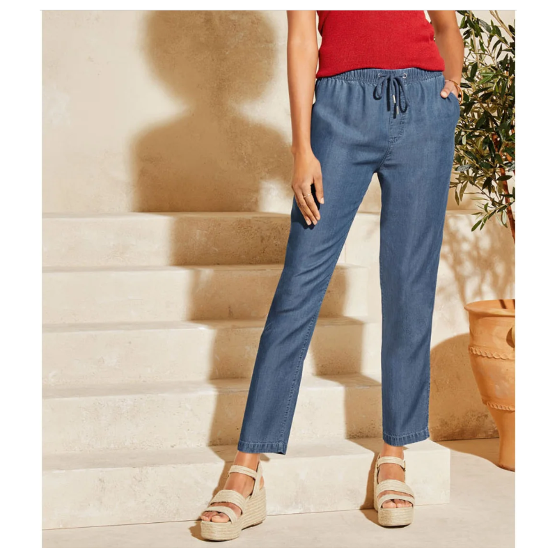 شلوار جین کاغذی زنانه اسمارا | esmara