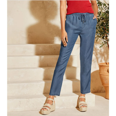شلوار جین کاغذی زنانه اسمارا | esmara
