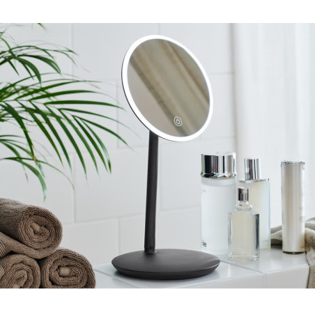 آینه میکاپ لمسی با نور LED چیبو