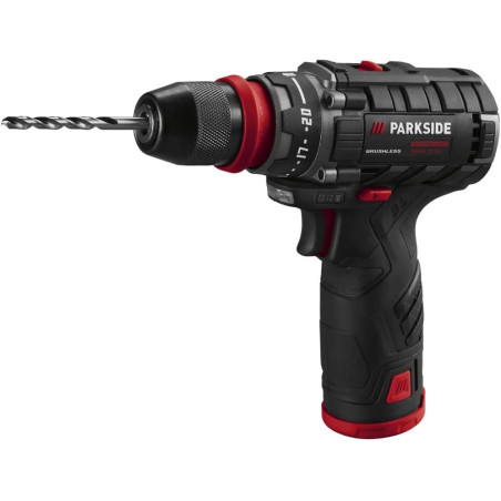 مجموعه دریل و پیچ گوشتی براشلس پارکساید مدل PBSPA 12 C3