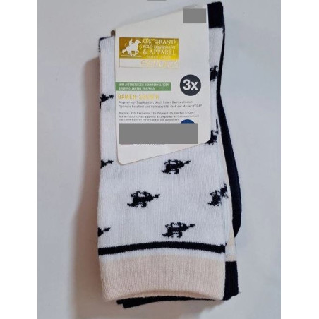 مجموعه 3 عددی جوراب ساق بلند زنانه اسمارا | esmara