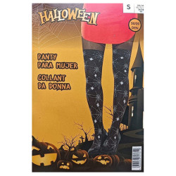 جوراب شلواری طرح تار عنکبوت هالووین زنانه لیدل | LIDL