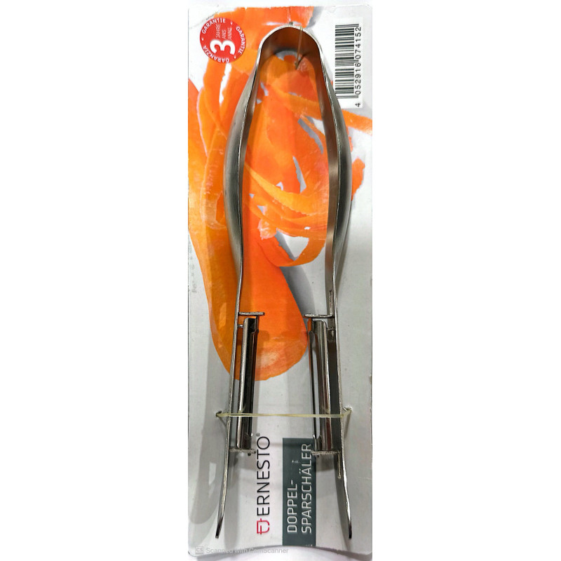 پوست کن دوطرفه استیل ارنستو | فروشگاه اینترنتی همپل لند