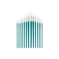 مجموعه 15 عددی قلم مو گرد کرلاندو | فروشگاه اینترنتی همپل لند