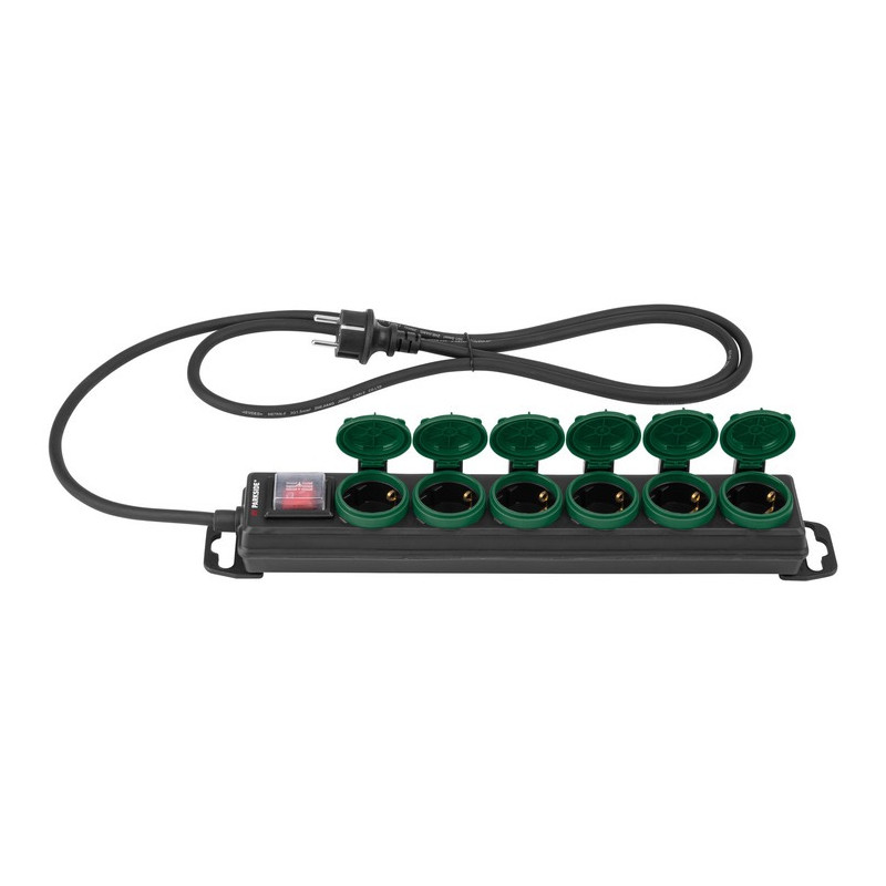 سیم سیار 6 خروجی صنعتی پارکساید