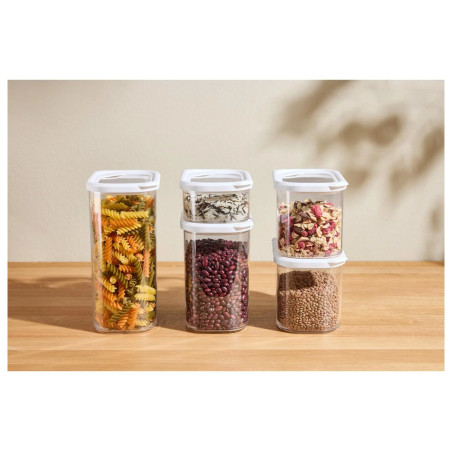 مجموعه 5 عددی ظروف نگهدارنده مواد غذایی ارنستو