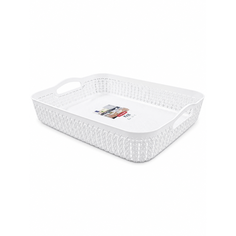 سبد نظم دهنده سفید کرور | فروشگاه اینترنتی همپل لند