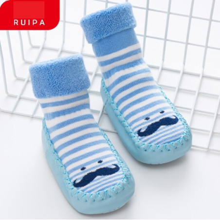 پاپوش بافت طرح سبیل بچه گانه Baby shower