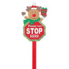 تابلو چوبی santa STOP here ملینرا | Premier