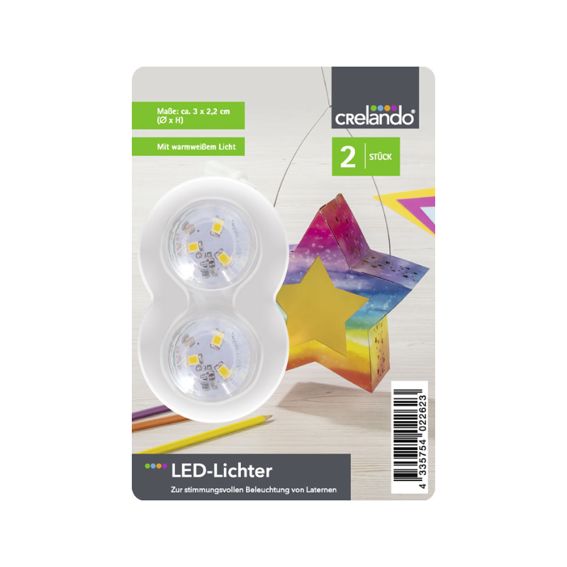 پک 2 عددی چراغ LED کرلاندو | فروشگاه اینترنتی همپل لند