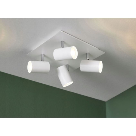 چراغ LED سقفی چهار شعله لیوارنو | فروشگاه اینترنتی همپل لند