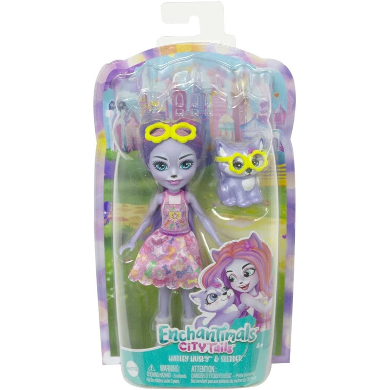عروسک Enchantimals مدل Hadley Husky متل | فروشگاه اینترنتی همپل لند