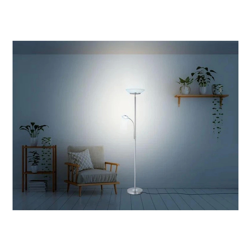 چراغ ایستاده LED لیوارنو با کنترل رنگ و نور | فروشگاه اینترنتی همپل لند