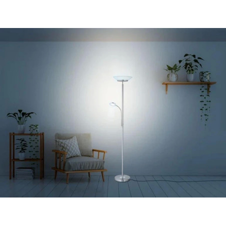 چراغ ایستاده LED لیوارنو با کنترل رنگ و نور | فروشگاه اینترنتی همپل لند