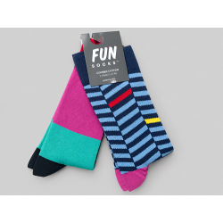 پک 2 جفتی جوراب ساق بلند فان | fun